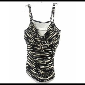 Coco Reef Tankini Top Swimsuit 24W 44DD